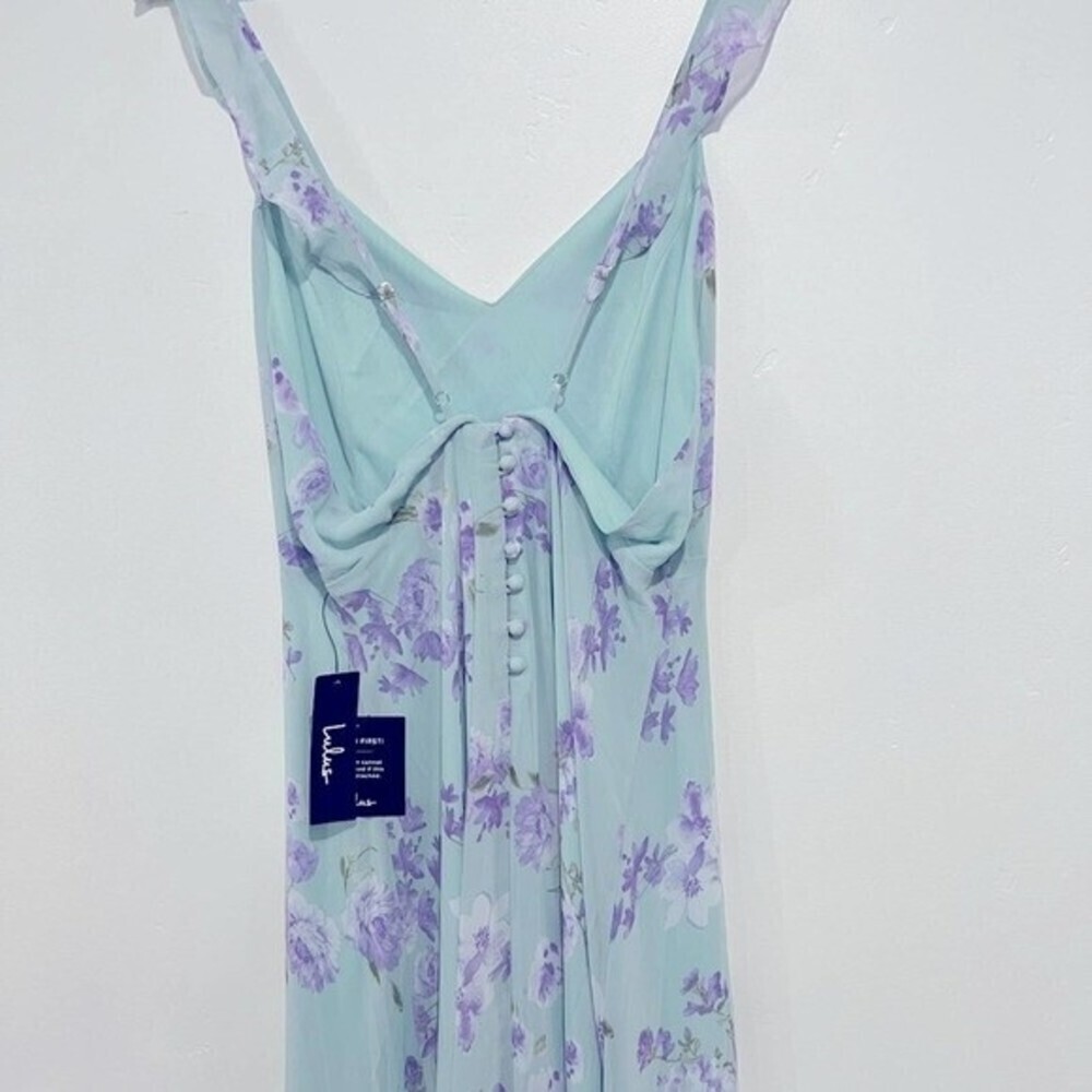 Lulu’s Floral Maxi Dress - Picture 6 of 10